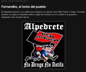 Amenazasconcejalalpedrete